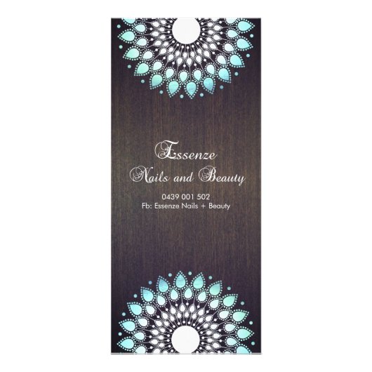 エッセンズ爪、 ネイルと美しい ラックカード (正面)