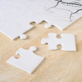 エッセンドイツランドシティ地図と旅行シンプル ジグソーパズル (側面)