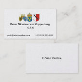 エッセン1、スウェーデン、ピーターNicolaus… 名刺 (正面/裏面)