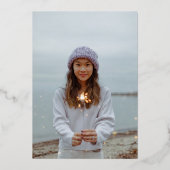 エッセ実在ス金箔アーチ研究発表 箔招待状 (裏面)