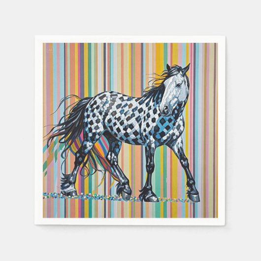 エッセ自然ス素朴ウォールアート スタンダードカクテルナプキン (正面)