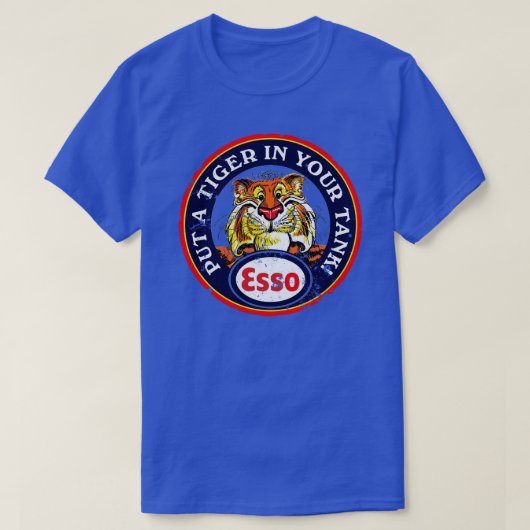 エッソタイガー Tシャツ (デザイン正面)