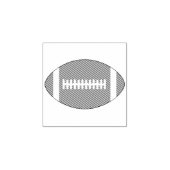 エッチングされたサッカー ラバースタンプ (インプリント)