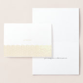 エッチングされた金中国の箔の雲グリーティングカード 箔カード (ディスプレー)