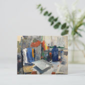 エッチングテーブル | Rik Wouters ポストカード (スタンド正面)