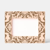 エッチング素朴ビクトリアンされた木製写真枠 レーザー彫刻フレーム (正面)