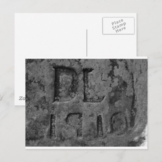 エッチング者 ポストカード (正面/裏面)