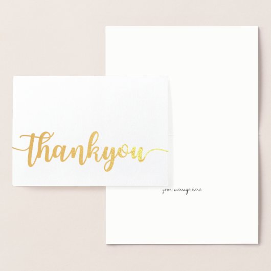エッチング金箔ありがとうグリーティングカード 箔カード (ディスプレー)