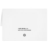 エッチングNYCスカイライン2紫金ゴールドスターテーブル番号 (裏面横)