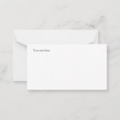 「エットゥ・ブルート?」 ジュリアス・シーザーアットアパーティー ノートカード (裏面)