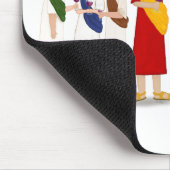 「エットゥ・ブルート?」 ジュリアス・シーザーアットアパーティー マウスパッド (コーナー)