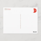 エッフェルが恋を… ポストカード (裏面)