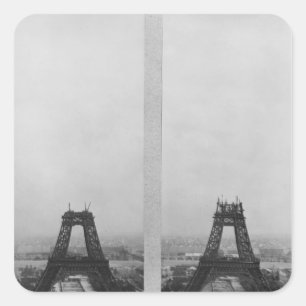 エッフェルの建築の2つの概観 スクエアシール
