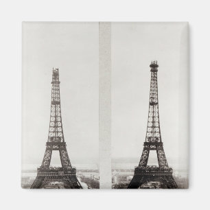 エッフェルの建築の2つの概観 マグネット