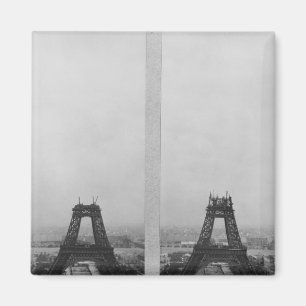 エッフェルの建築の2つの概観 マグネット