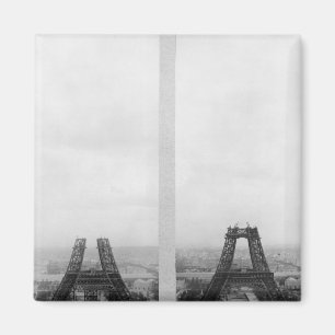 エッフェルの建築の2つの概観 マグネット