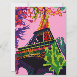 エッフェルカラフルタワーお祝い