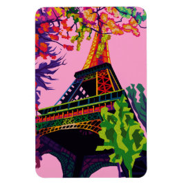 エッフェルカラフルタワーお祝い マグネット