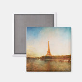 エッフェルクラシックタワーパリスクエアマグネット マグネット (正面/裏面)