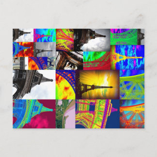 エッフェルコラージュ ポストカード