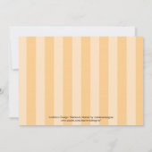 エッフェルタフランスのワーツインベビーシャワー招待状 招待状 (裏面)