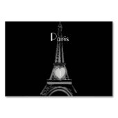 エッフェルタフランスのワーパリステーブルカード テーブルナンバー (裏面)