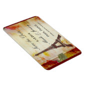 エッフェルタワーが日付を保存 マグネット (右側)