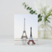 エッフェルタワーとオリジナル1のレプリカ ポストカード (スタンド正面)