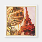 エッフェルタワーとカルーセル マグネット (正面)