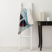 エッフェルタワーとワインの2つのグラス シェルパブランケット (インサイチュ)