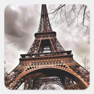 エッフェルタワーのステッカーシート スクエアシール