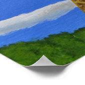 エッフェルタワーのポスター ポスター (角)