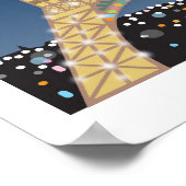 エッフェルタワーのポスター ポスター (角)