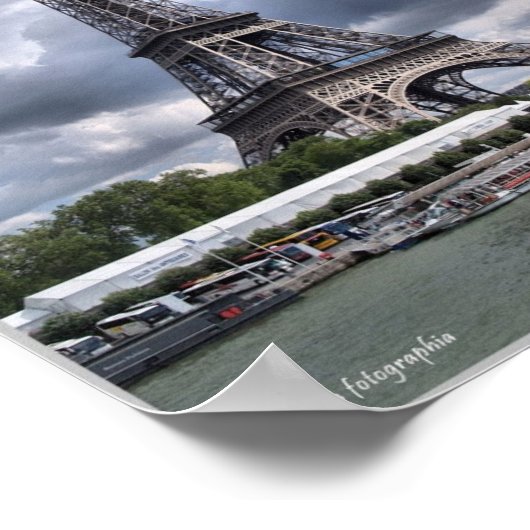 エッフェルタワーのポスター ポスター (角)