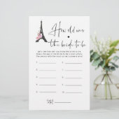 エッフェルタワーのミニマリストどこ我々ブライダルゲーム (スタンド正面)