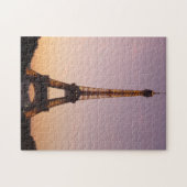 エッフェルタワーの夕日 ジグソーパズル (横)