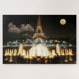 エッフェルタワーの夜。 ジグソーパズル