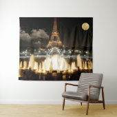 エッフェルタワーの夜。 タペストリー (インサイチュ(横))