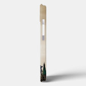 エッフェルタワーの様式化された白黒イメージ Case-Mate iPhoneケース (裏面 / 左)