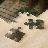 エッフェルタワーの間の建物，パリ，フランス ジグソーパズル (側面)