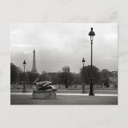 エッフェルタワーはがき ポストカード (正面)