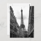 エッフェルタワーはがき ポストカード (正面/裏面)