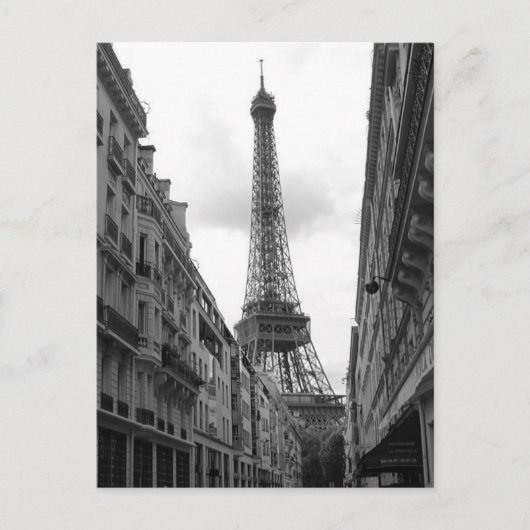 エッフェルタワーはがき ポストカード (正面)