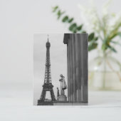 エッフェルタワーは19世紀の鉄格子 ポストカード (スタンド正面)