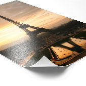 エッフェルタワーアットサンライズザトロカデロ フォトプリント            (角)