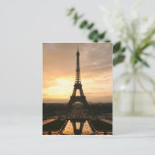 エッフェルタワーアットサンライズザトロカデロ ポストカード (スタンド正面)