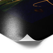 エッフェルタワーアットナイトフォトプリント フォトプリント            (角)