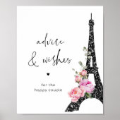 エッフェルタワーアドバイスとニューリュウズへの願い ポスター (正面)