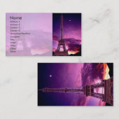 エッフェルタワーインサンシャインスカイ 名刺 (正面/裏面)