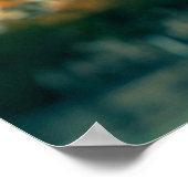 エッフェルタワーインパリスロマンティックラブシティ ポスター (角)